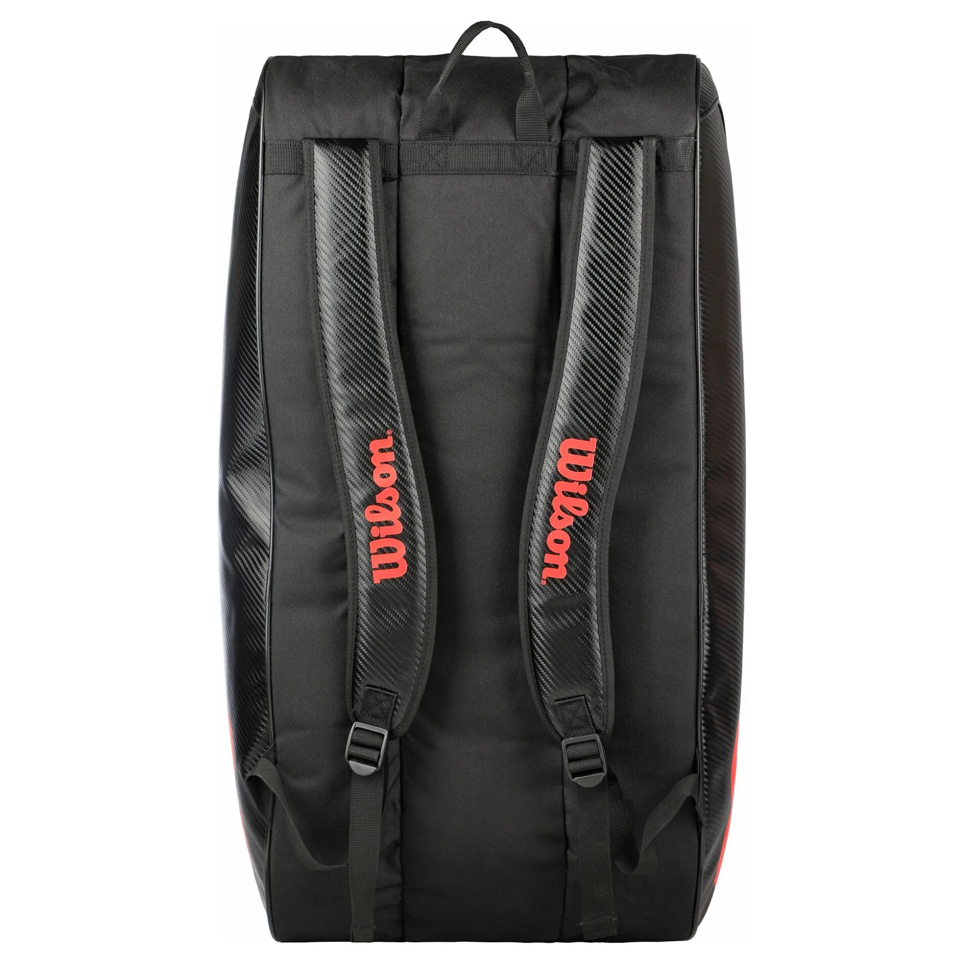 Shop Elite Racket Bag 15 Pack Special Edition - Black, Red Racket Bags