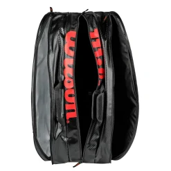 Shop Elite Racket Bag 15 Pack Special Edition - Black, Red Racket Bags