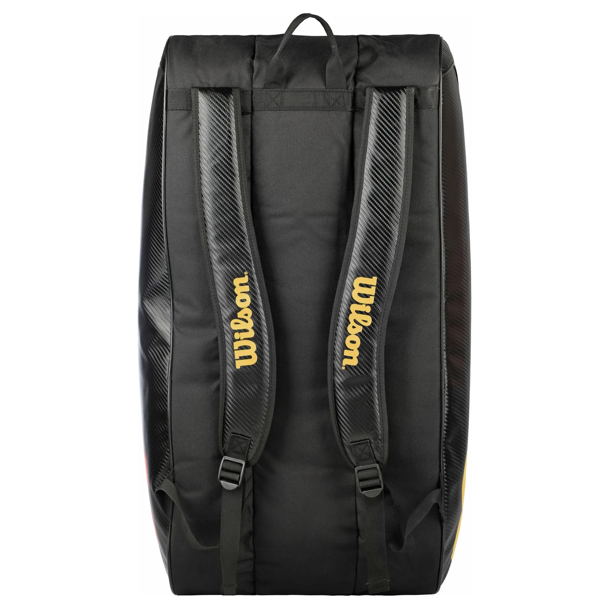 Shop Elite Racket Bag 15 Pack Special Edition - Black, Gold Racket Bags