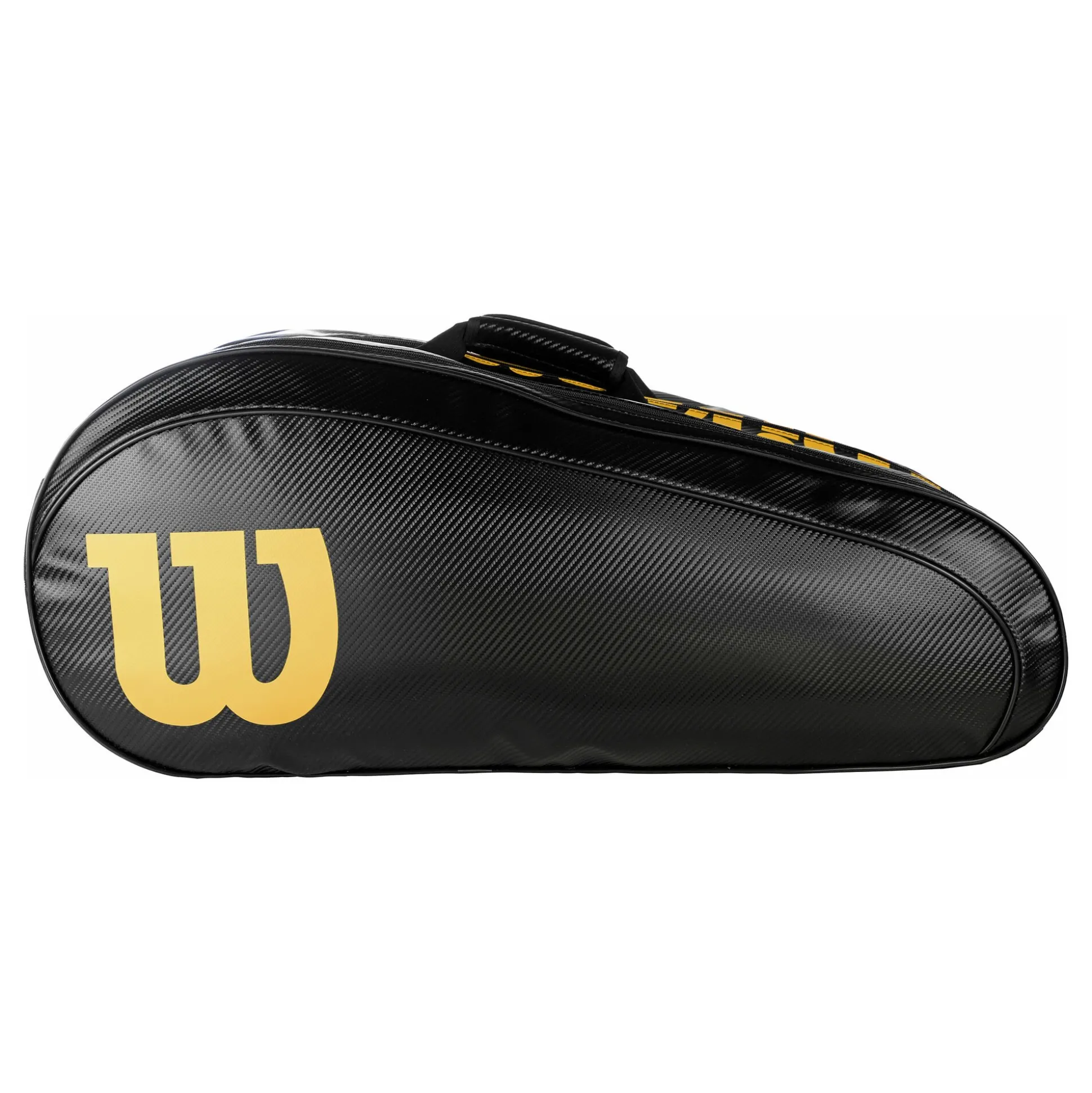 Shop Elite Racket Bag 15 Pack Special Edition - Black, Gold Racket Bags