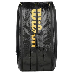 Shop Elite Racket Bag 15 Pack Special Edition - Black, Gold Racket Bags