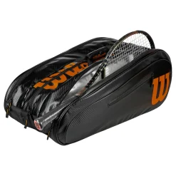 Best Elite Racket Bag 15 Pack Special Edition - Black, Bronze Racket Bags