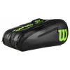 Clearance Elite Racket Bag 15 Pack Special Edition - Black, Lime Racket Bags
