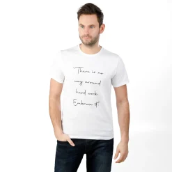 Flash Sale Embrace T-Shirt Men - White, Black Shirts
