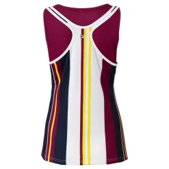 Fashion Emma 2 In 1 Tank Top Women - White, Blue Tops