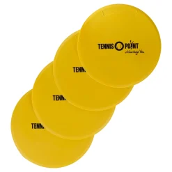 Flash Sale 4er Pack Marking Discs - Yellow, Black Coaching Equipment