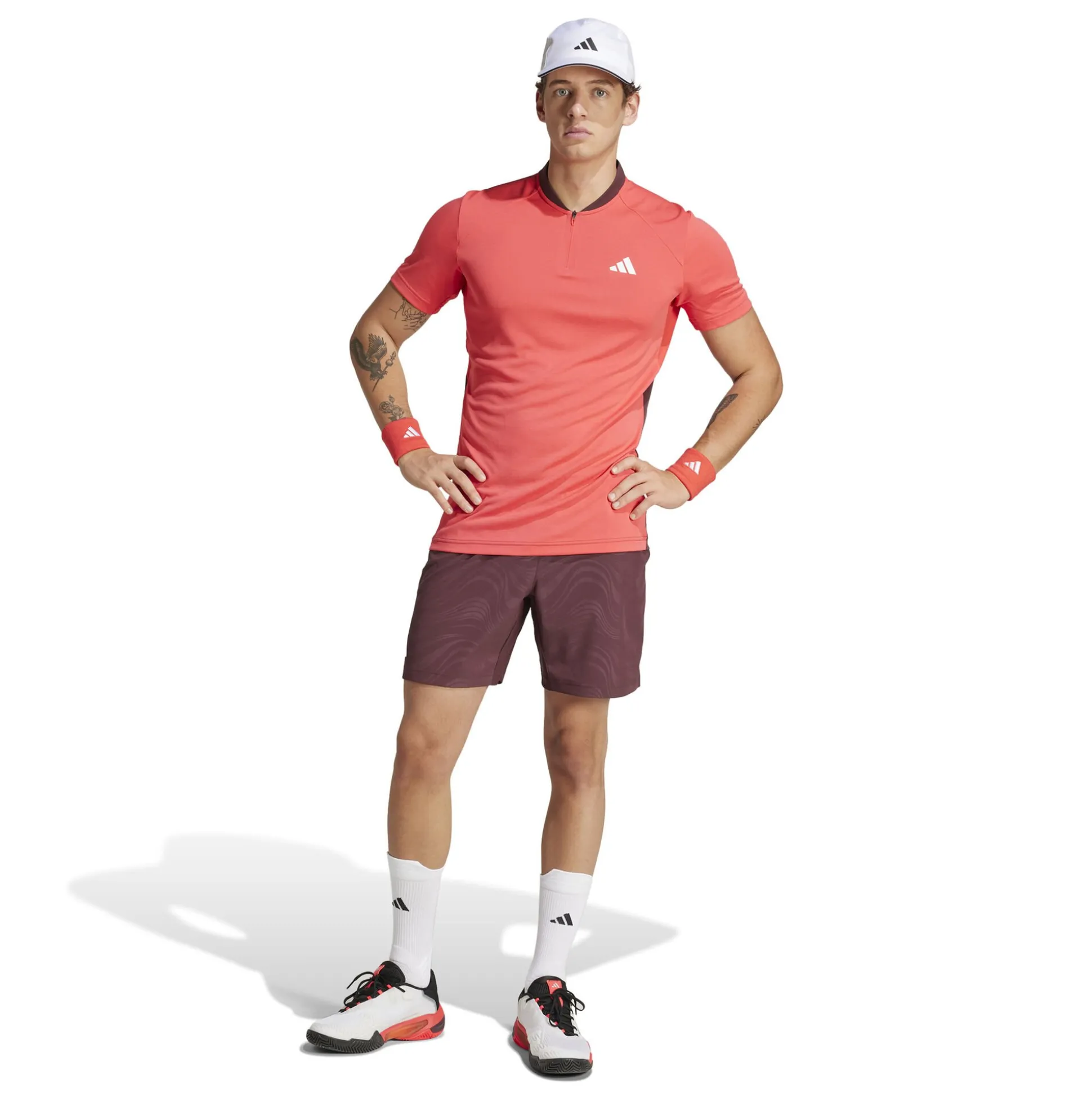 Discount Ergos Pro Shorts Men - Dark Red Shorts