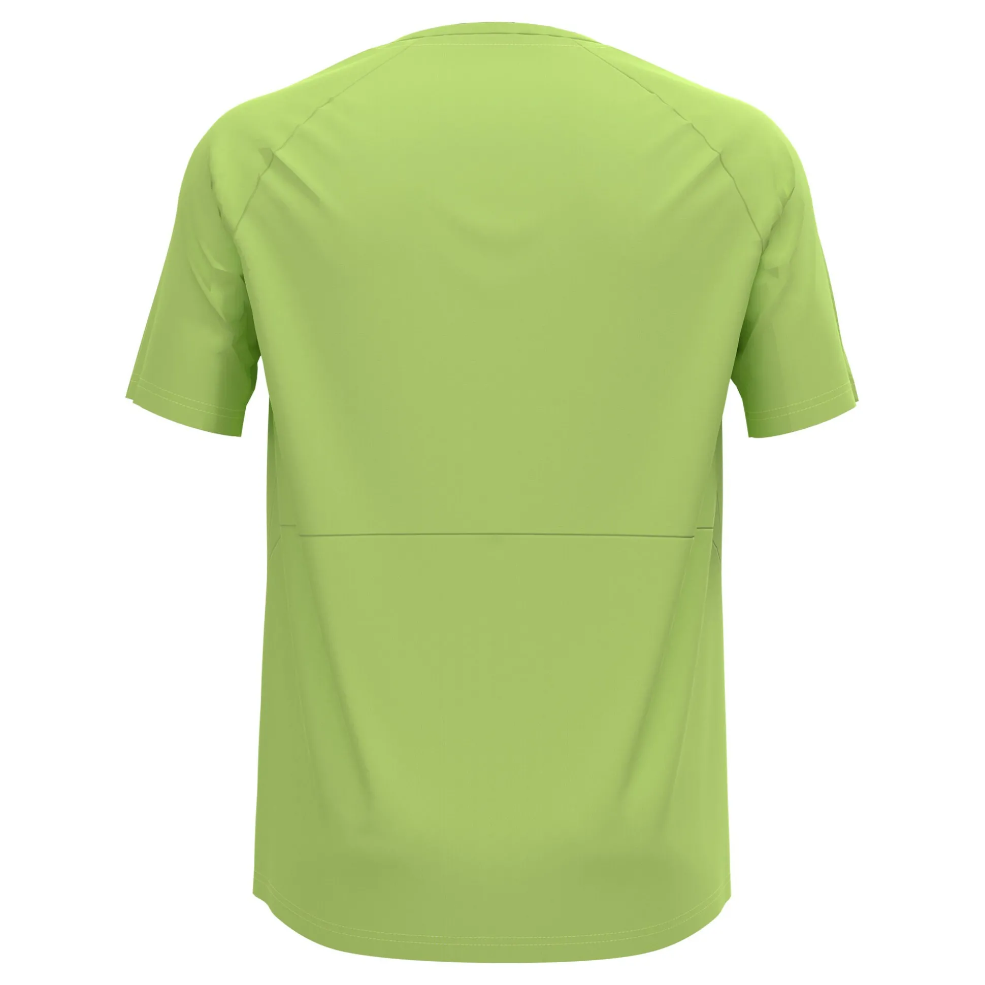 Best Essential Chill-Tec Crew Neck Running Shirt Men - Light Green Running Clothing