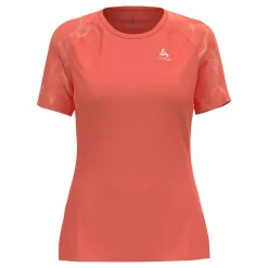 Outlet Essential Print Crew Neck Running Shirt Women - Running Clothing