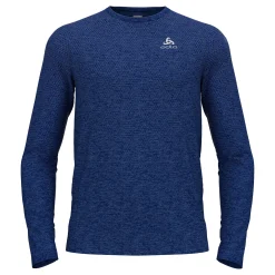Cheap Essential Seamless Crew Neck Running Shirt Men - Dark Blue Running Clothing