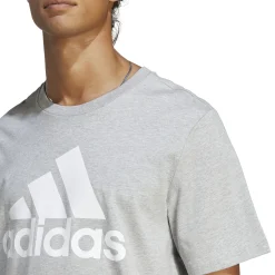 New Essentials Single Jersey Big Logo T-Shirt Men - Lightgrey, White Shirts