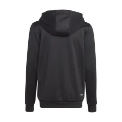 Hot Essentials 3-Stripes Full-Zip Hoodie Boys - Black, White Jackets