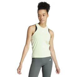 Flash Sale Essentials 3-Stripes Tank Top Women - Light Green Tops