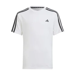 Shop Essentials Train AEROREADY 3-Stripes Regular-Fit T-Shirt Boys - White, Black Shirts