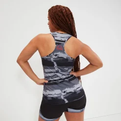 Cheap Estrella Tank Top Women - Grey, Black Tops