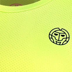 Sale Eve Tech Roundneck T-Shirt Women - Neon Yellow, Black Shirts