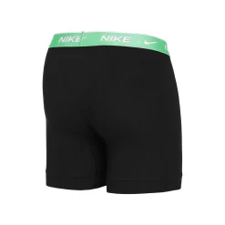 Best Everyday Cotton Stretch Boxer Brief Boxer Shorts 3 Pack Men - Black, Multicoloured Underwear