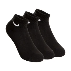 Online Everyday Cush Ankle Sports Socks 3 Pack - Black, White Socks