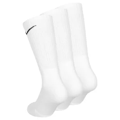 New Everyday Cush Crew Sports Socks 3 Pack - White, Black Socks