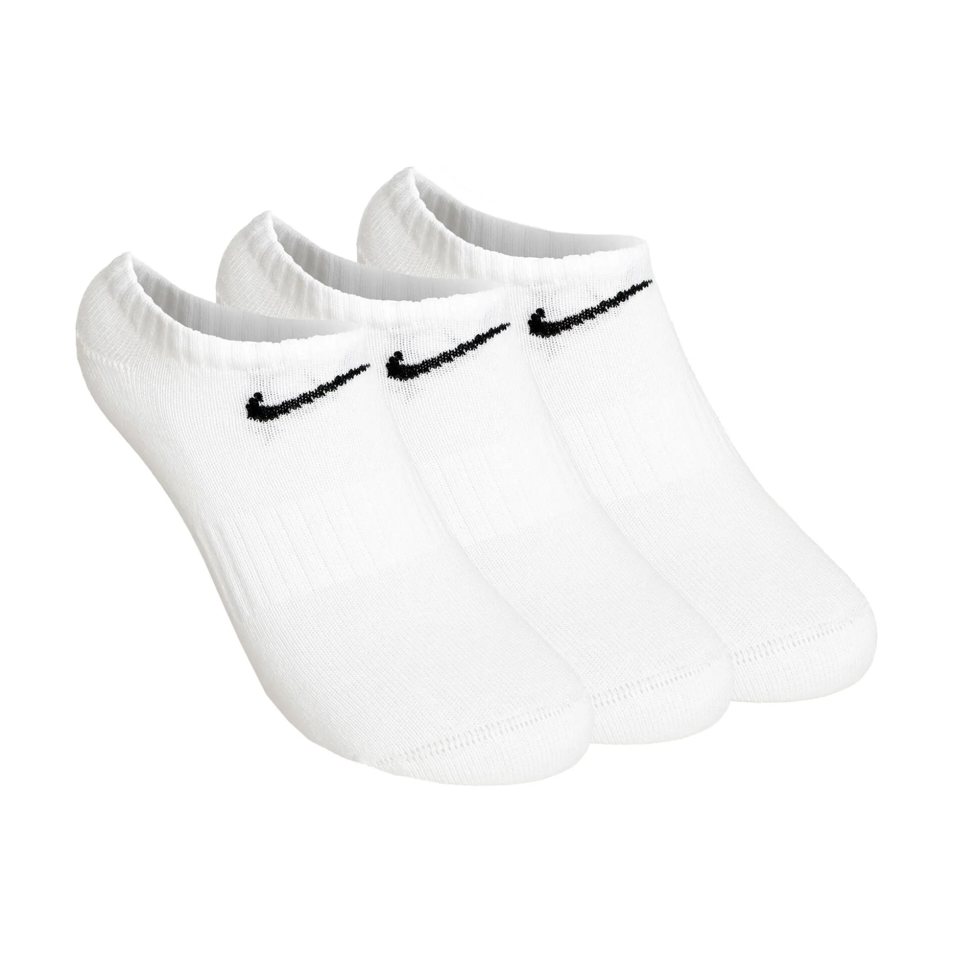 Shop Everyday Lightweight Tennis Socks 3 Pack - White, Black Socks