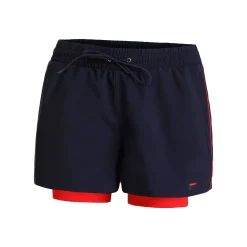 New Evie Shorts Women - Dark Blue, Red Shorts