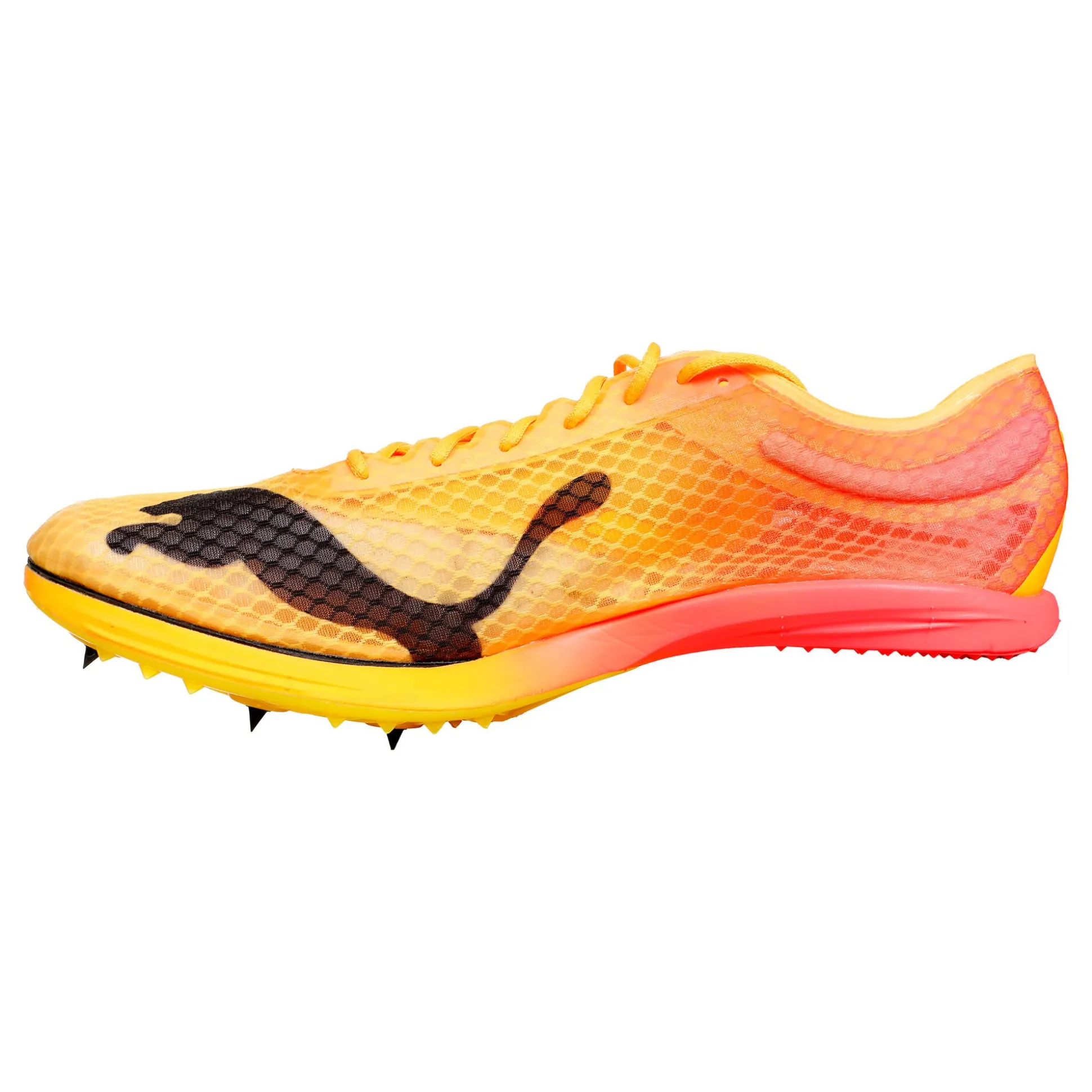 Fashion EvoSPEED Distance Nitro Elite+ 2 Spike Shoes - Yellow, Orange Running Shoes