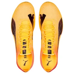 Fashion EvoSPEED Distance Nitro Elite+ 2 Spike Shoes - Yellow, Orange Running Shoes