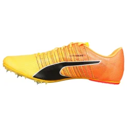 Hot EvoSPEED FUTURE 6 Spike Shoes - Yellow, Orange Running Shoes