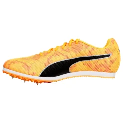 Clearance EvoSPEED Star 8 Spike Shoes - Orange, Yellow Running Shoes