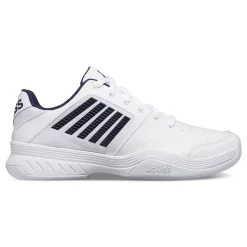 Sale Express Court Carpet Shoe Men - White, Dark Blue Carpet Shoes