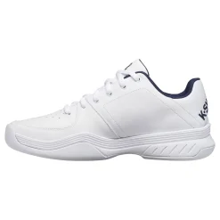 Sale Express Court Carpet Shoe Men - White, Dark Blue Carpet Shoes