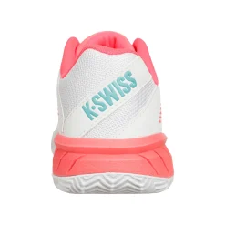 Outlet Express Light 3 Clay Court Shoe Women - White, Coral Clay Court Shoes