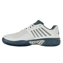 Shop Express Light 3 Clay Court Shoe Men - White, Petrol Clay Court Shoes
