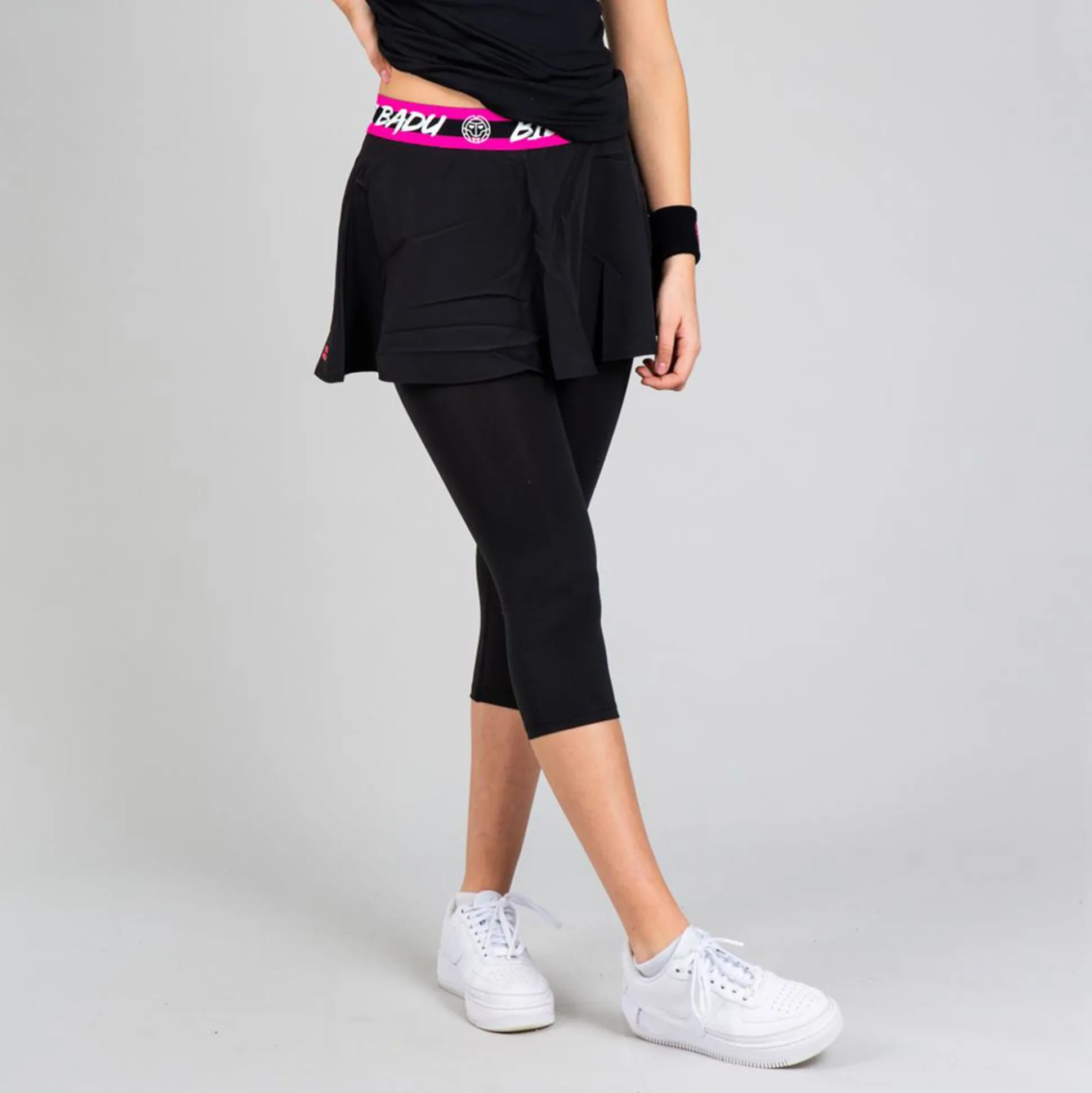 Online Faida Tech Scapri Women - Black, Pink Pants|Skirts