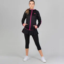 Online Faida Tech Scapri Women - Black, Pink Pants|Skirts