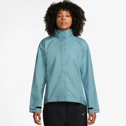 Best Fast Repel Running Jacket Women - Blue Grey Running Clothing