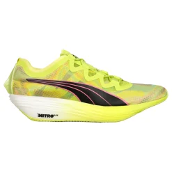 Cheap FAST-FWD Nitro Elite Psychedelic Rush Competition Running Shoe Men - Lime, Black Running Shoes