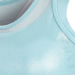 Fashion Feelin Mesh With Bra Tank Top Women - Turquoise, Multicoloured Tops