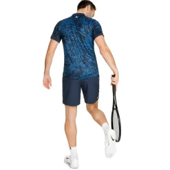 Hot Fingerprint Polo Men - Dark Blue, Blue Shirts