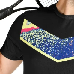 Sale Flashy Receiver T-Shirt Men - Black, Multicoloured Shirts