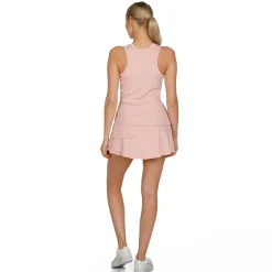 Shop Flounce Dress Women - Antique Pink Dresses