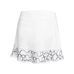 Shop Flounce Skirt Women - White, Dark Blue Skirts