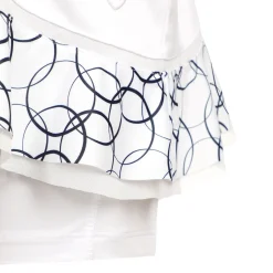 Shop Flounce Skirt Women - White, Dark Blue Skirts