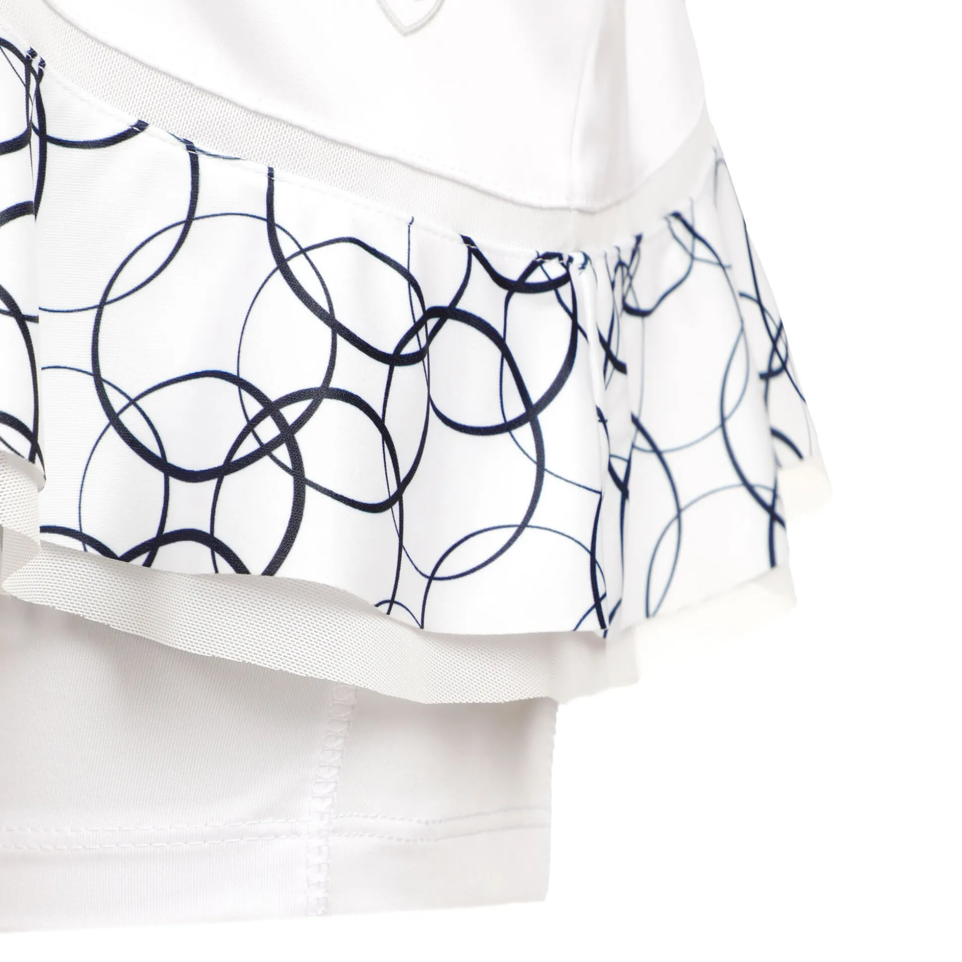 Shop Flounce Skirt Women - White, Dark Blue Skirts