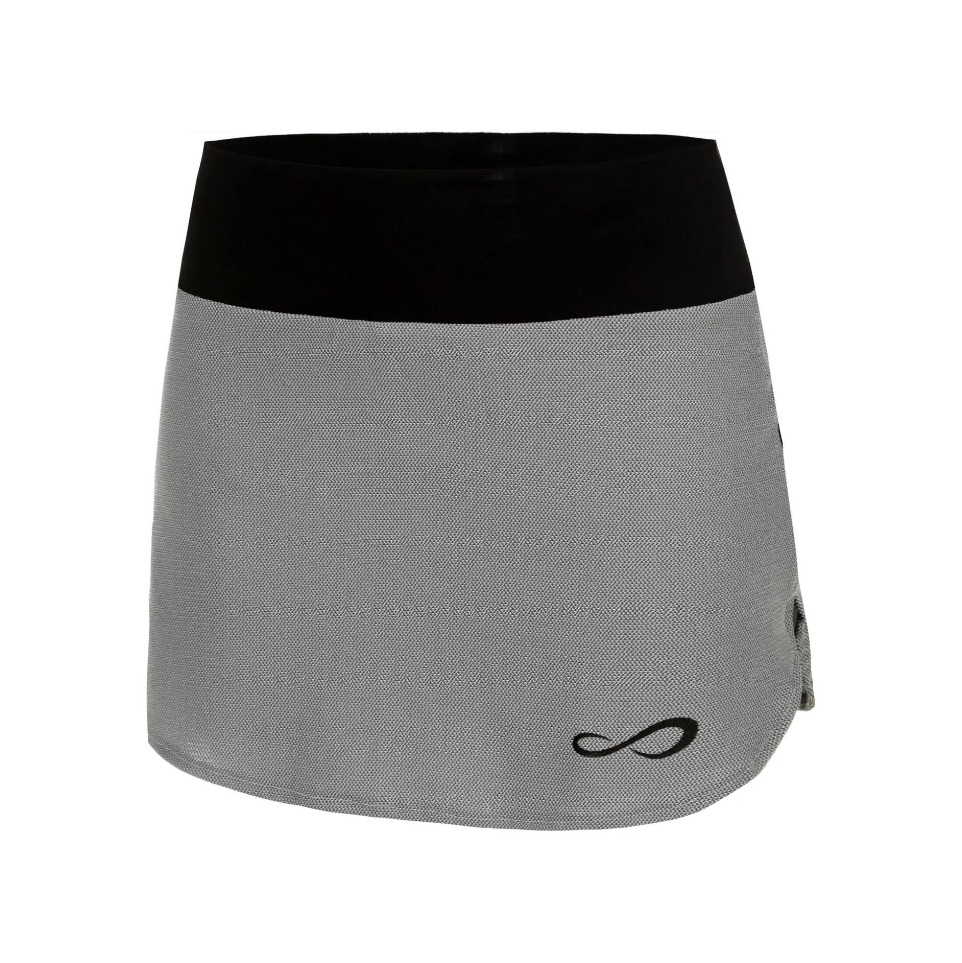 Fashion Flow II Skirt Women - Silver, Black Skirts