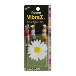 New Flower Vibrex Dampener 1 Pack - White Racket Accessories