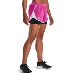 Best Sale Fly By 2.0 2in1 Shorts Women - Pink, White Running Clothing|Shorts