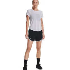 Cheap Fly By Elite 5in Shorts Women - Black, White Running Clothing|Shorts