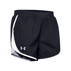 New Fly-By 2.0 Shorts Women - Black, Silver Running Clothing|Shorts