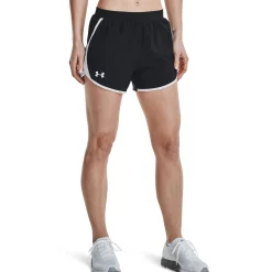 New Fly-By 2.0 Shorts Women - Black, Silver Running Clothing|Shorts